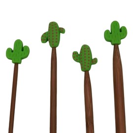 Knitting Thread Stopper, Needle core Device. Knitting Needle Stop Protector, Knitting Accessories and Supplies, Knitting Entry-Level Set (4PCs)