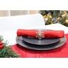 Christmas Concepts® Set of 4 Gold Napkin Rings – Luxury