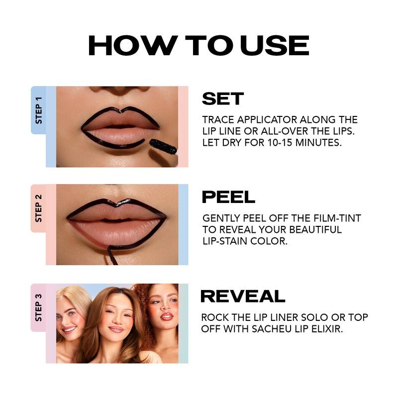LIP LINER STAY-N - Peel-Off Lip Liner Stain - All