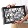 UTEN 24 Slots Watch Box Large PU Leather Jewelry Organizer