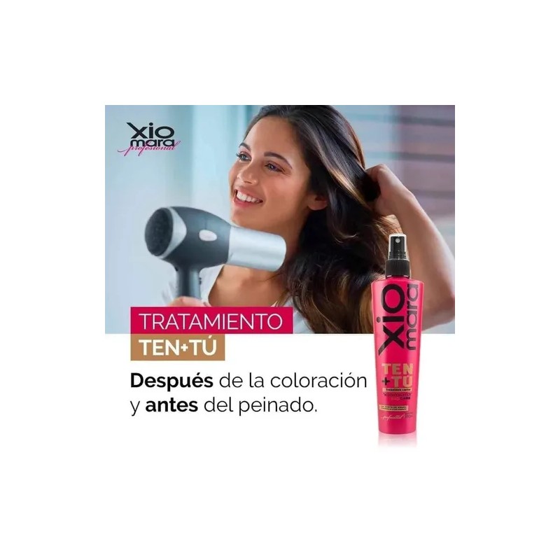 Tratamiento Ten + Tu 12 Beneficios Aceite De Argan Xiomara