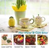 PUSCOBSY Dinosaur Tea Infuser Set - Elevate Your Tea Experience