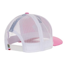 Guy Harvey Women's Trucker Hat, Sachet Pink/Stay Golden