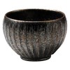 丸伊製陶 信楽焼 へちもん フリー カップ 黒釉彫
