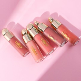 LaMu'S COSMETICS Soft Pinch Weightless Liquid Blush, Long-Lasting Beauty Natural Waterproof Face Liquid Blush For All-Day Wear (Joy-Nude Pink, 0.25fl.oz/7.5ml)