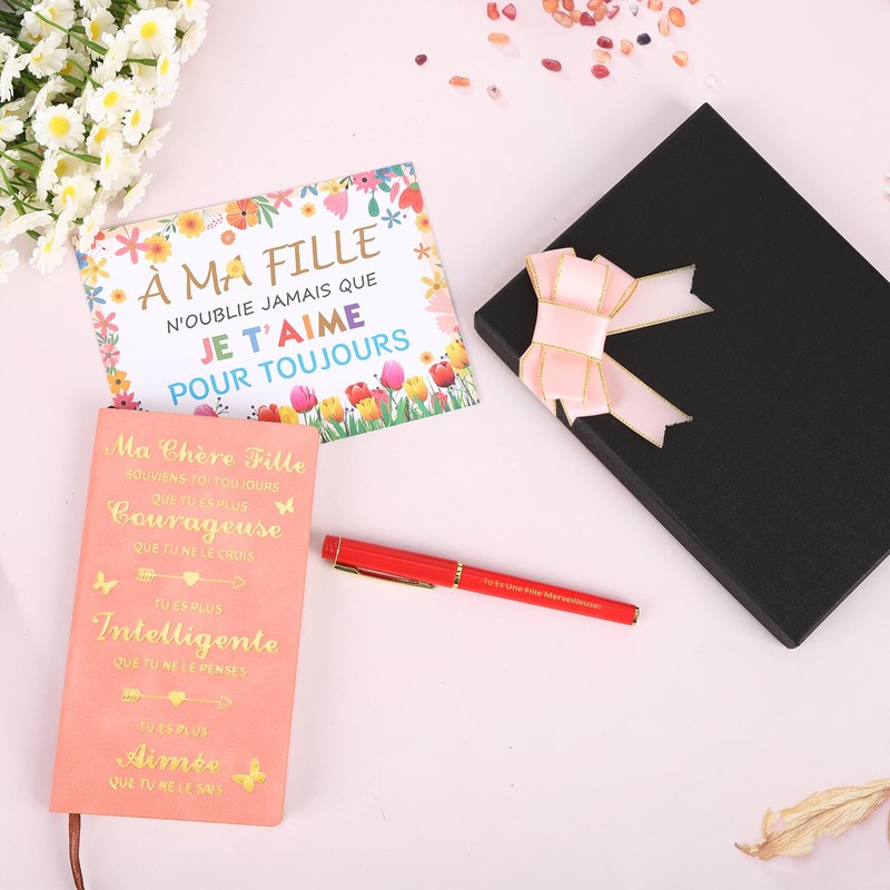 Echehi A6 Notizbuch-Set mit Stift