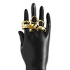 ONBRIG Chunky Gold & Silver Rings Set - Adjustable Thick