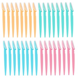 GUOYOU Pack of 32 Eyebrow Razors, Eyebrow Razors Women Men Face Shaver Beauty Eyebrow Eyebrow Razor Trimmer Face Razor Face Razor Women for Women