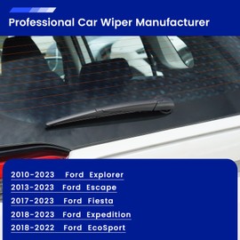 EMITHSUN 11 Inch Rear Wiper Blade Replacement for 2010-2023 Ford Explorer,2013-2023 Ford Escape,2017-2023 Ford Fiesta,2018-2023 Ford Expedition Original Equipment Replacement- 11" (Pack of 1)