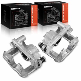 A-Premium Disc Brake Caliper Assembly with Bracket Compatible with Select Lexus Models - IS250 2006 2007 2008 2009 2010 2011 2012 2013, V6 2.5L - Rear Driver and Passenger Side, 2-PC Set | A-Premium