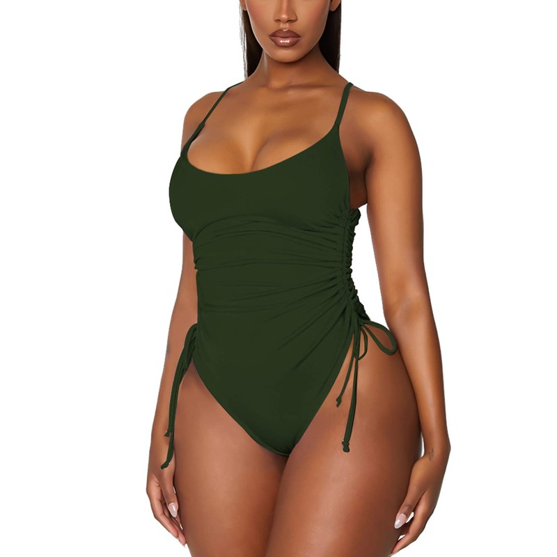 KRLAGAPAS - Traje de baño Sexy de una Pieza para