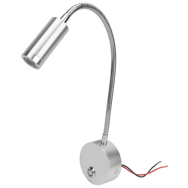 LED Reading Light DC12 to 24V Touch Adjustment USB Charging