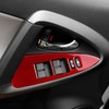 FXETRNL Real Carbon Fiber Center Control Window Lifting Frame Covers