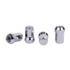 [Partools] Lock Nuts Silver Car Tire Wheel Nuts M12 Short