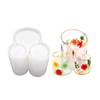 Gigicloud Resin Mold for Vase, 3-in-1 Silicone Storage Box Mold