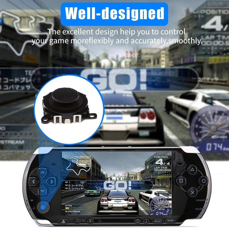 BLPRKOT Pack of 2 3D Analogue Joystick, Thumb Stick Replacement