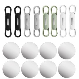 Lelucermaire Magnetic Pen Holders Set of 8,Silicone Adjustable Pen Pencil Holder,Flexible Pencil Holder for Refrigerator,Whiteboards,Desk Accessories & Teacher Supplies(Multicolor*8)