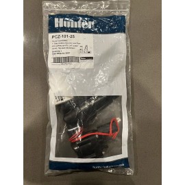 Hunter 1" PCZ-101-25 Drip Zone Control PGV Valve Kit w/ 25 PSI Pressure PCZ10125