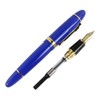 Jinhao 159 gran barril pesado pluma estilográfica media con clip