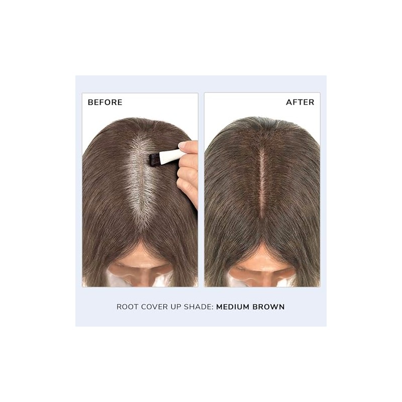 Color WOW Root Cover Up, Marrón medio, 2,07 cm