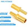 ERGAOBOY 5 Pcs 6 mm x 8 mm Brass Reducing