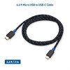 Cable Matters Braided USB C to Micro USB Cable 6.6