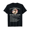 The 10 Commandments of Republican Jesus Christian T-Shirt