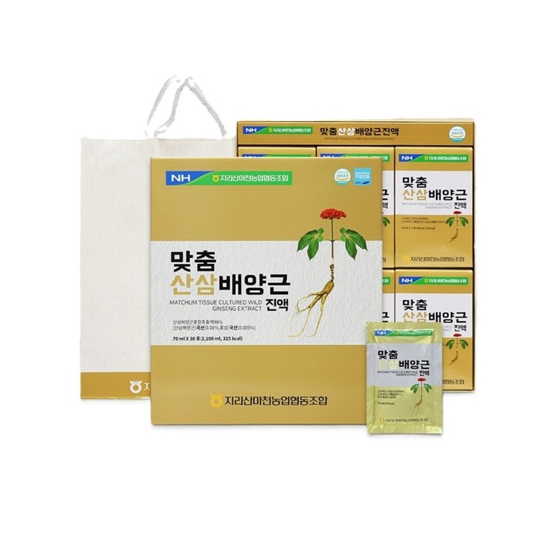 국산 농협 산삼 배양근 진액 30포x1박스 부모님 어르신 첫인사 회사