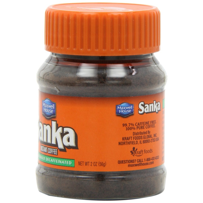 Sanka Decaf Instant Coffee (12 ct Pack, 2 oz Jars)