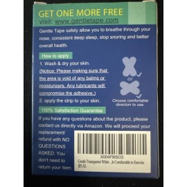 Unbranded Gentle Tape 90 Pieces For Sensitive Skin