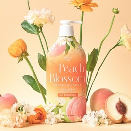 Happy Bath Pink Peach Blossom Body Wash 900g / 해피바스 핑크 피치 블라썸 바디워시 900g