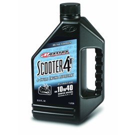 Maxima Racing Oils 11901-3PK Scooter 4T 10w40 Engine Oil 1L Bottle, 3-Pack