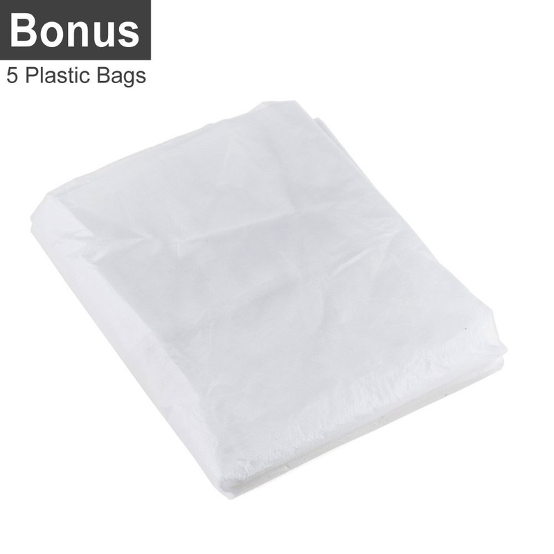 Zacro Car Bin with 5 Garbage Bags - Foldable and