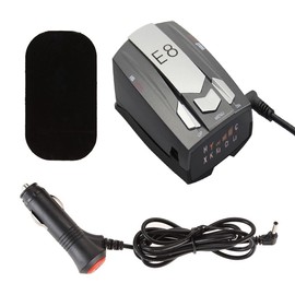 Radar Detector for Cars Voice Prompt Speed Vehicle Speed Alarm System Led Display City/Highway Mode Car 360 Degree Automatic Detection