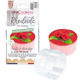 ScrapCooking 9425 PVC Rhodoïd Tape For Desserts, 9.4 x 6 x 6 cm