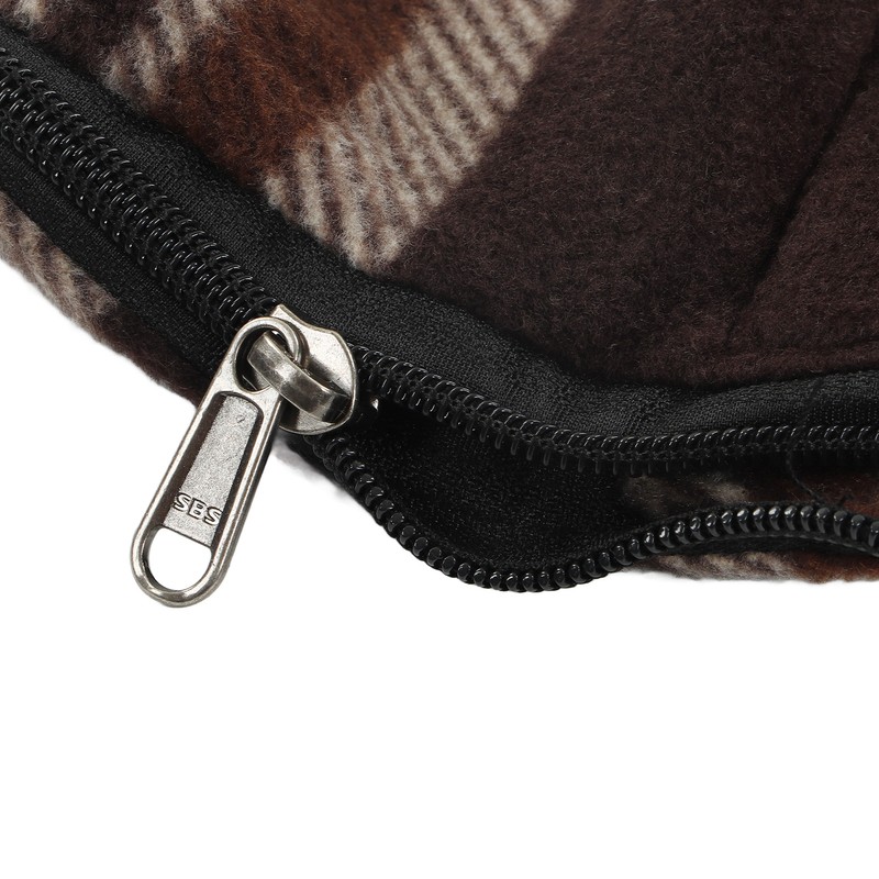 Fleece Sleeping Bag Portable Travel Warm Sleeping Bag for Adults