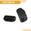 X AUTOHAUX Pedal Pads - Auto Brake and Gas Accelerator