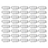 40pcs Wig Clip Set Stainless Steel DIY 9 Teeth Snap