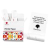 Phomemo 80 mm 3 Inch Sticker Paper - Black on