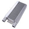Futchoy Universal Aluminum Intercooler Universal Turbo Intercooler 2.5" Car Universal