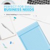 Light Blue Small Bubble Mailers 4x8 Inch #000 | Thick