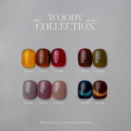 Daily Gel Woody 10 types of individual syrup magnetic gel / 데일리젤 우디 10종 단품 시럽 자석젤
