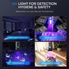 LUXJUMPER Rechargeable Flashlight Magnetic - 700 Lumens Flat Flashlights Rechargeable