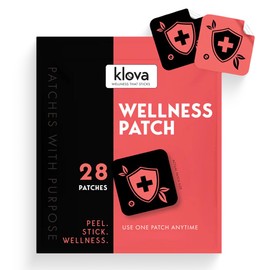 Klova Wellness Patch for Immune Support & Daily Wellness | 24-Hour Immune Support | Calm Patch for Adults with Zinc, Bee Propolis & Pterostilbene