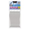 Anex (ANEX) Double-Headed Bit, Plated Finish +2x110, 10-Piece Pouch AH-14M