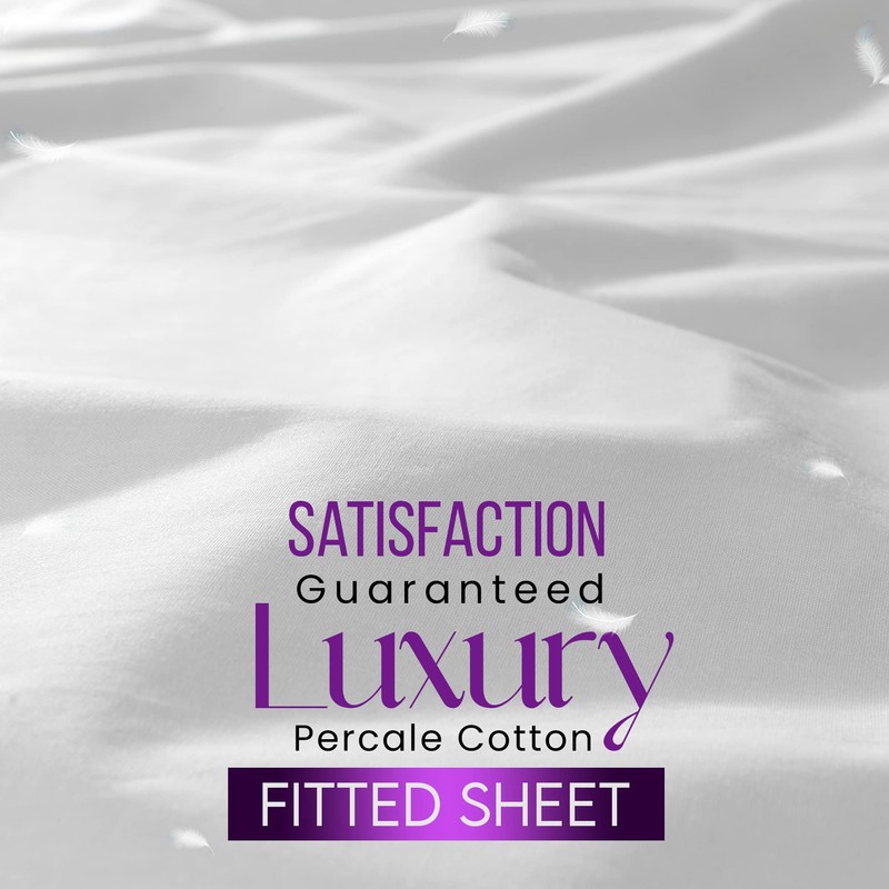 Sunshine Comfort® Brushed Cotton Flannel Non Iron 25cm Fitted Bed