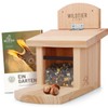 wildtier liebe Squirrel Feeder Weatherproof I Made of Screwed Solid