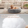 BedStill 36 inches Donut Dog Bed for Large Dogs -