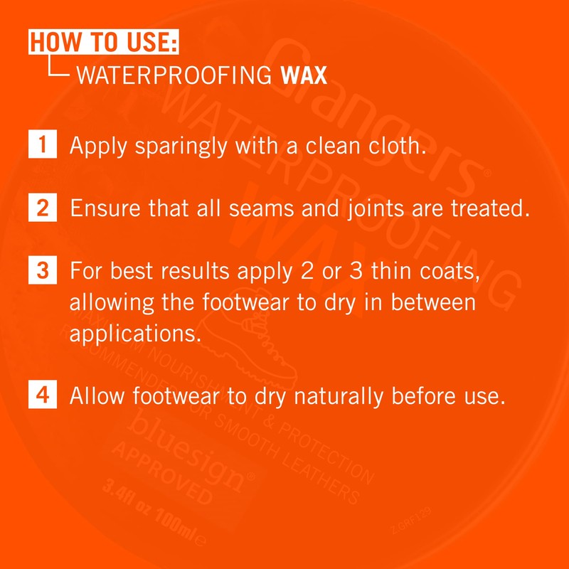 Grangers Unisex - Adult Wax Care and Waterproofing Agent, Transparent,