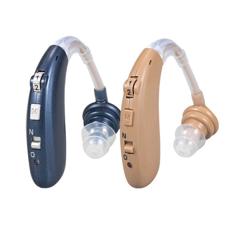 JahyElec Rechargeable Digital Hearing Aid Aids Behind the Ear BTE